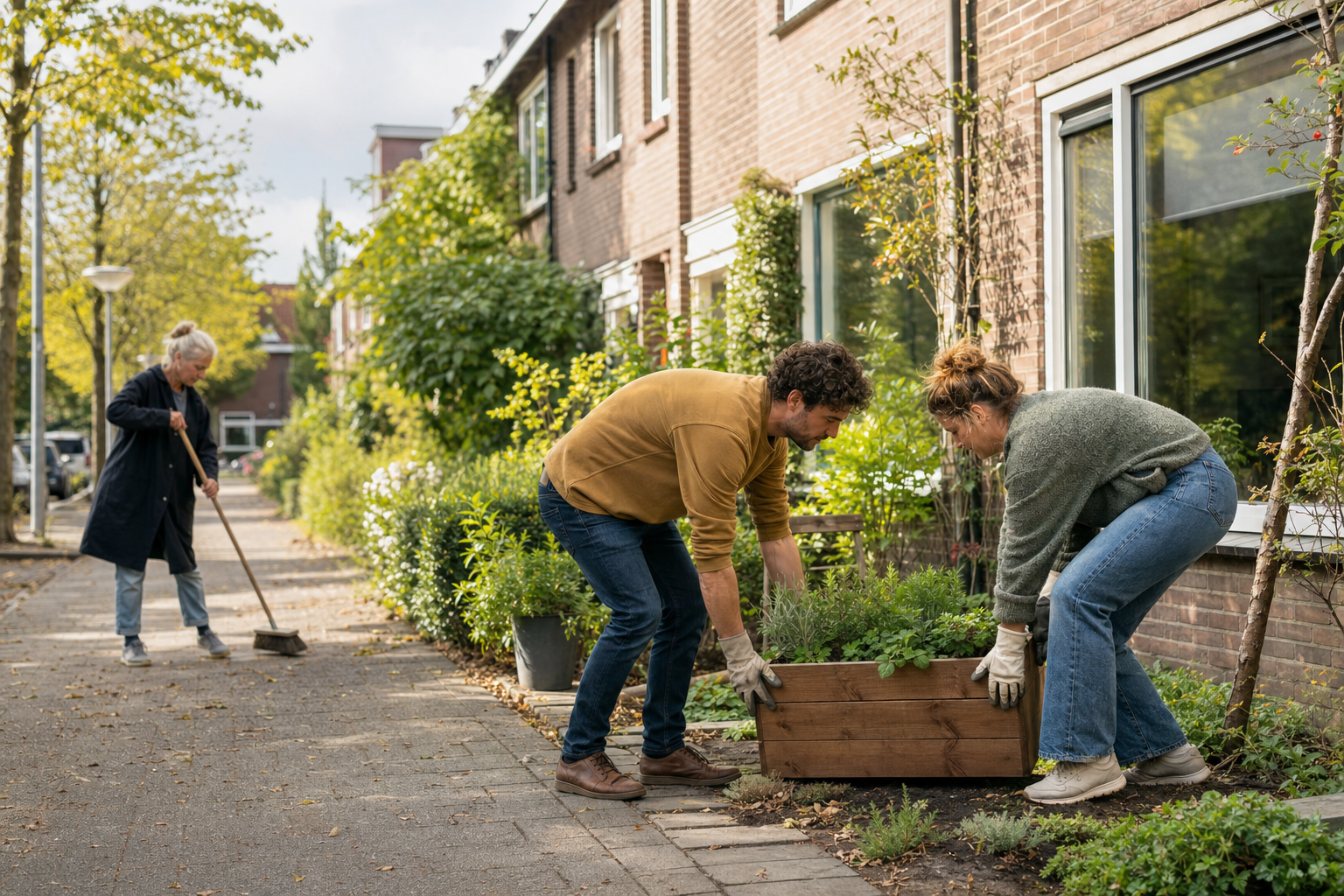 Rustige dagelijkse situatie passend bij een weekendtas pakken zonder te veel mee te nemen